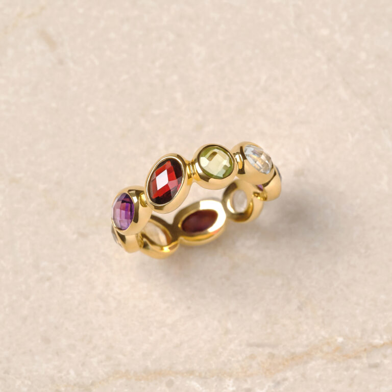 S925 MULTI STONE ETERNITY RING
¥14,080-