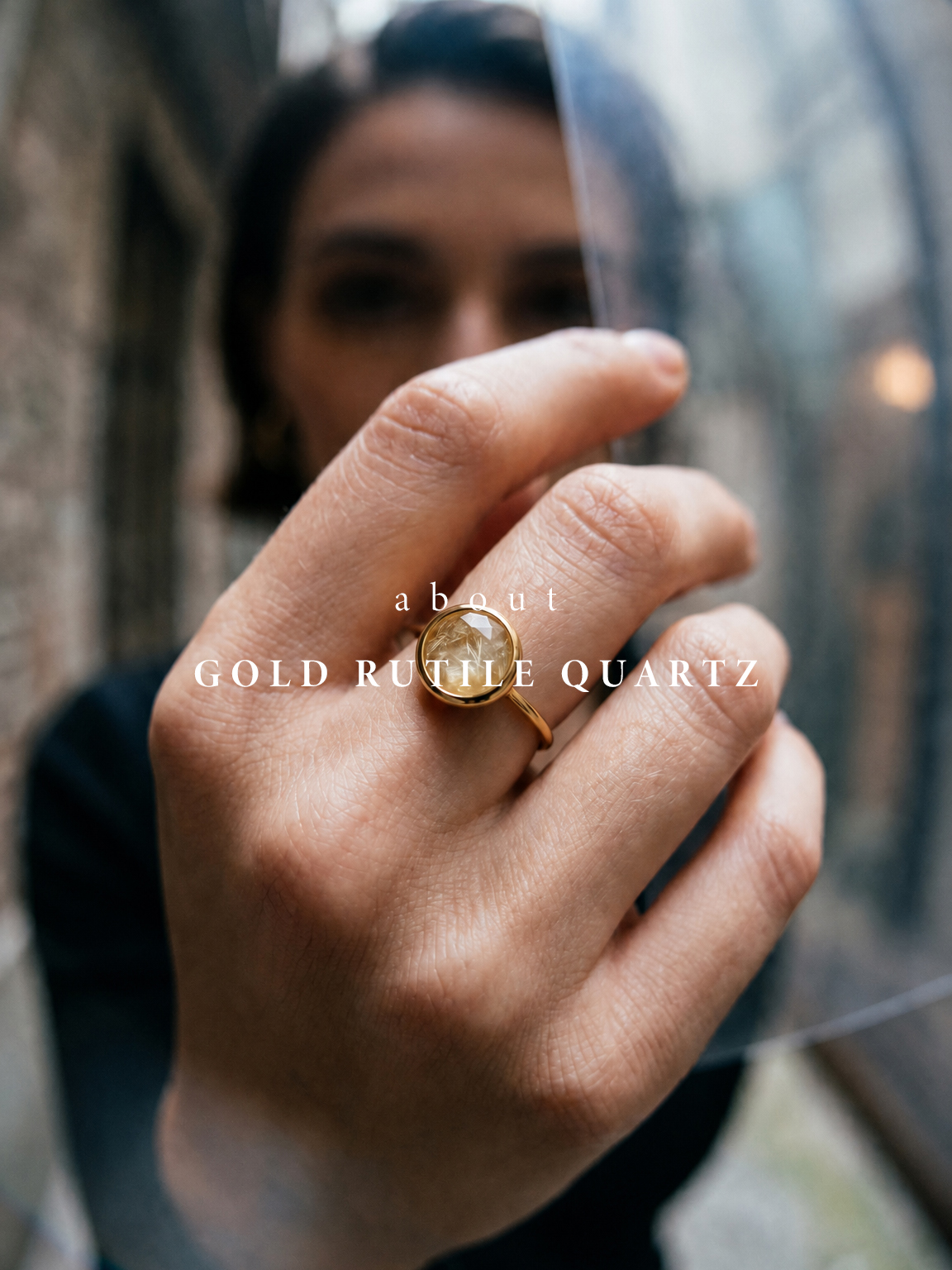 ゴールドルチルクォーツとは？特徴とジュエリーの魅力 | TOME JEWELRY
